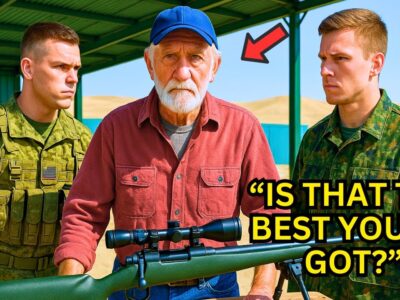 German Snipers Mocked the Old Man at the Range — Until Delta Force Arrived and Authorized His Shot