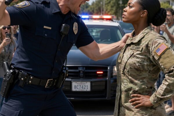 A Cop Accused a Black Woman of Faking Her Military Service and Demanded She Prove Her Identity—But Minutes Later, a Pentagon Call Came Through, Revealing the Truth Behind the Uniform She Was Wearing