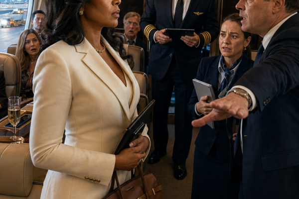 Takeoff Halted to Eject Black Passenger — Then the Pilot Discovers She Funds the Airline…