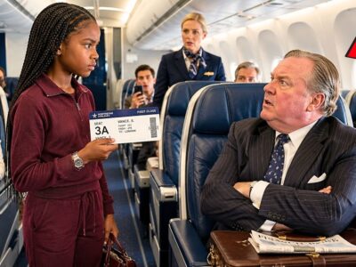 Black Billionaire Girl’s Seat Stolen by White Passenger — Seconds Later, Flight Gets Grounded