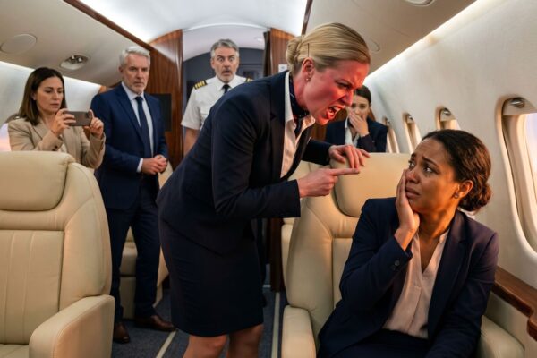 Flight Attendant Slapped a Black CEO on Her Own Jet — 2 Minutes Later, One Call Ended Every Career