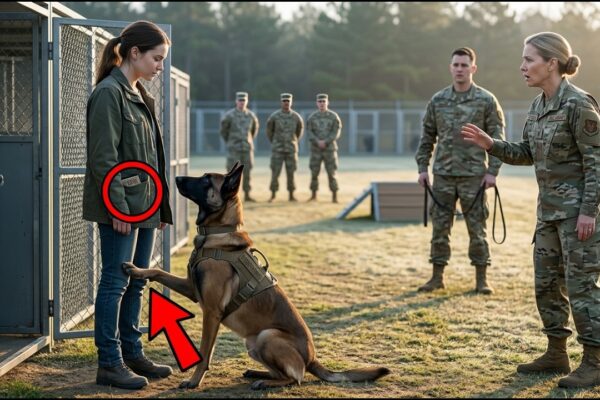 Seven Highly Trained Military Dogs Had Rejected Every Handler Who Tried to Earn Their Trust — Leaving Everyone Confused About Why No One Could Reach Them. For months, experienced trainers searched for answers, but the loyal K9s refused to respond to anyone. Then a quiet young woman walked into the facility and softly called out one name. In an instant, everything changed. The dogs reacted as if they had been waiting for her all along, leaving everyone stunned and desperate to know the hidden connection between them. What she revealed about her past uncovered a story of loyalty, sacrifice, and a bond that could never be forgotten.