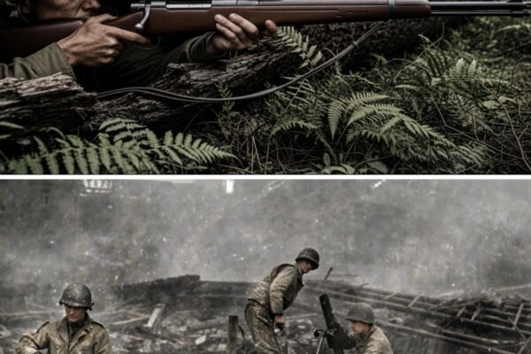 They Banned His “Hollow Log Sniper Hide” — Until It Dropped 14 Germans