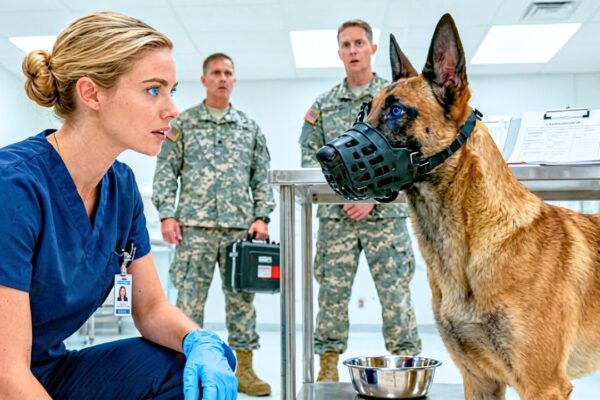The Combat Dog Turned Violent After Losing His SEAL Handler — Until A Quiet Nurse Knew His Code 