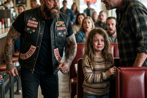 Her Father Was the Monster Who Treated Her Like Trash — Humiliating, Rejecting, and Breaking the Heart of the One Person He Was Supposed to Protect. Everyone Thought She Had No One Left to Stand Beside Her… Until the Truth Was Revealed. When the Hells Angels Discovered Who Was Responsible and Learned the Shocking Secret Behind Her Pain, Their Fury Exploded. What They Did Next Changed Everything, Exposing a Hidden Family Betrayal and Giving Her the Justice, Respect, and New Beginning She Never Expected.