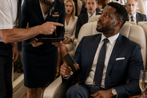 Flight Crew Refuses Black Executive a Seat—Then Finds Out He Signs Their Paychecks 