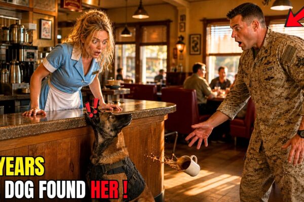 Navy Spent 10 Years Looking for Her — Until a K9 Sat at the Waitress’s Feet and Refused to Move 