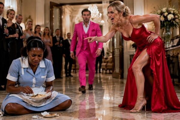 His Fiancée Treated the Maid Like She Was Invisible, Using Her Wealth and Influence to Humiliate the One Person Who Had quietly served the mansion for years — But She Never Expected the Billionaire to Return Home at the Exact Moment Everything Went Too Far. When he walked in and saw what was happening, the image of the woman he planned to marry shattered instantly. The quiet maid everyone overlooked carried a story nobody knew, and the billionaire was forced to uncover the truth behind the cruelty hidden inside his own home. What he did next revealed the true meaning of respect, loyalty, and justice.