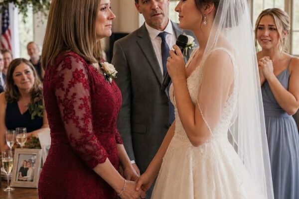 I had loved and supported his daughter for years, treating her like my own. But just days before her wedding, my husband looked at me and said, “You’re not her real mother.”
