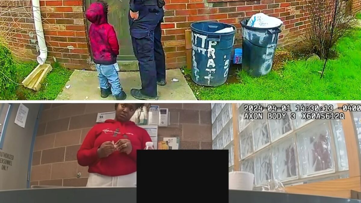 Wandering Toddler Leads Police to His Irresponsible Mom