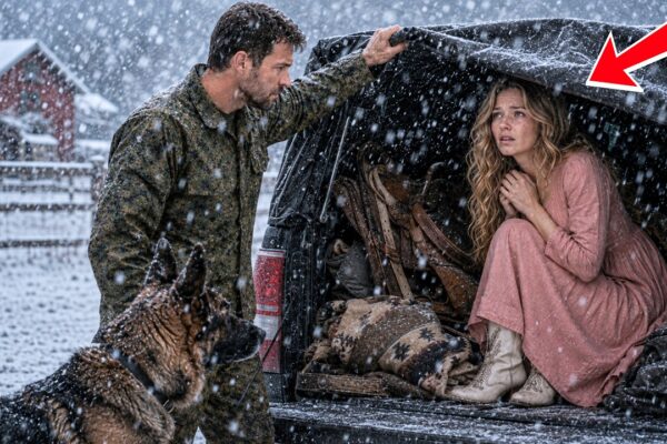 Former Navy SEAL Found a Woman Hiding in His Truck… She Whispered, “Tell Them I’m Your Wife” 