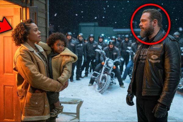 Black Single Mom Shelters 25 Freezing Bikers, Next Morning 1500 Hells Angels Stops Outside Her Door 