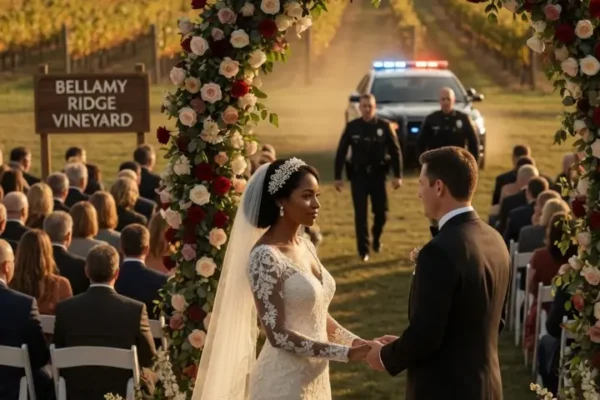 A Cop Handcuffed a Black Bride on Her Wedding Day — Until Dispatch Revealed Who She Really Was.