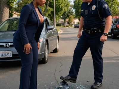 A Cop Snatched a Black Woman’s Phone and Smashed It After She Tried to Record the Stop, Laughing When She Demanded His Badge Number—Then His Radio Started Exploding With Calls From People He Never Expected to Hear From