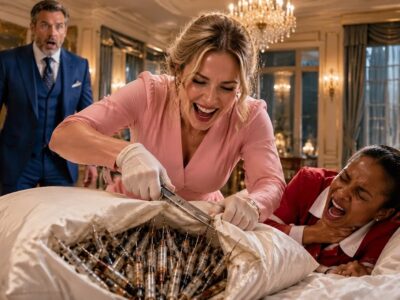 Billionaire Caught His Fiancée Doing the Unthinkable to the Maid—Then He Opened the Pillow She Had Tried Desperately to Hide and Discovered a Secret That Changed Everything. Moments Earlier, the Maid Had Been Humiliated in Front of the Household, Accused of Lying, and Ordered to Leave Without a Chance to Defend Herself. But when the Billionaire noticed something hidden beneath the pillow and pulled it out, the entire room went silent. What he found exposed months of deception, revealed why his fiancée had targeted the innocent maid, and forced him to make one shocking decision that ended their engagement on the spot.