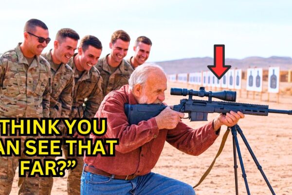 Cadets Mocked the Old Veteran at Military Training—Until His Sniper Shot Silenced the Entire Range 