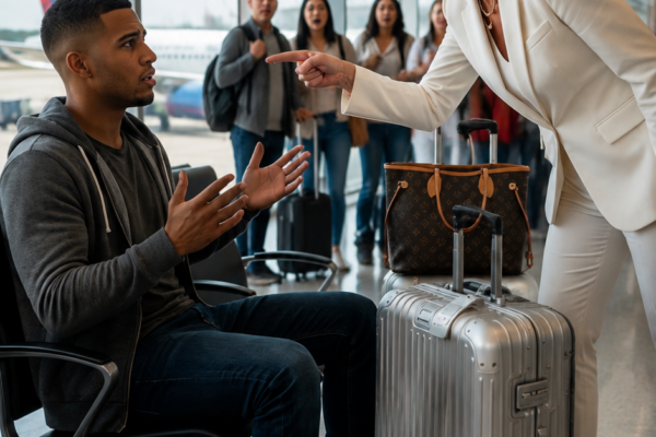 Karen Tried to Force Black Man to Carry Her Bags — Then the Entire Board of Directors Walked In 
