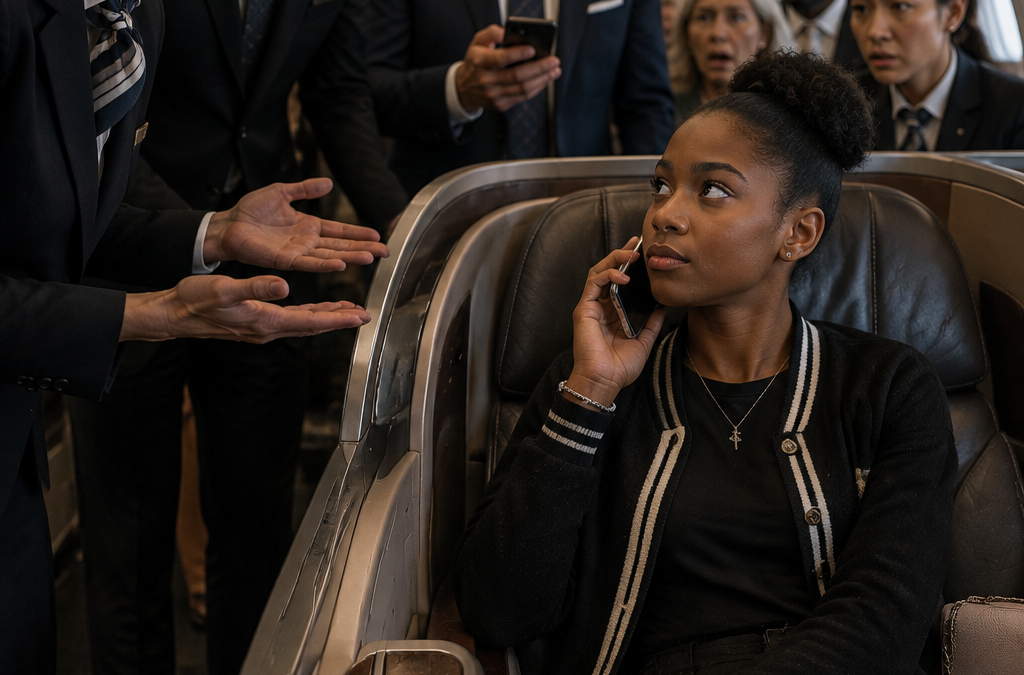 Black Teen Asked to Give Up VIP Seat — One Call to Her CEO Father Suspends the Crew
