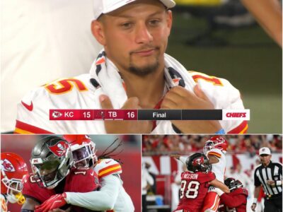PATRICK MAHOMES DELIVERS A POWERFUL MESSAGE OF LEADERSHIP AFTER NARROW LOSS TO BUCCANEERS! Following a hard-fought 16–15 game, did Mahomes’ postgame response set the tone for Kansas City’s resilience?