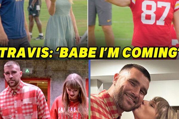 TRAVIS KELCE CONFIRMS SECRET MARRIAGE TO TAYLOR SWIFT AT PRESS CONFERENCE! Did an unexpected slip of the tongue drop the ultimate bombshell?
