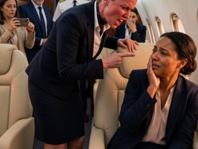 A Flight Attendant Slapped a Black CEO Aboard the Private Jet She Secretly Owned, Accusing Her of “Pretending to Belong”—But Two Minutes Later, a Single Phone Call Exposed Who Really Controlled the Airline’s Future