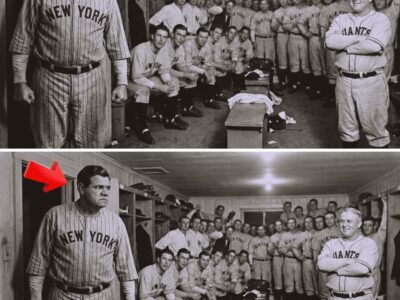 Babe Ruth 0-4, John McGraw Yelled Insults — Ruth Stormed Giants Locker Room — McGraw Smiled
