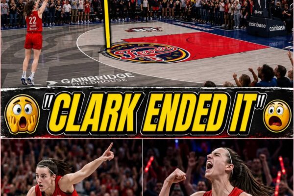 CAITLIN CLARK PULLS UP FROM LOGO RANGE AND SENDS THE ARENA INTO UTTER CHAOS! Did she just hit the most impossible shot of her career?
