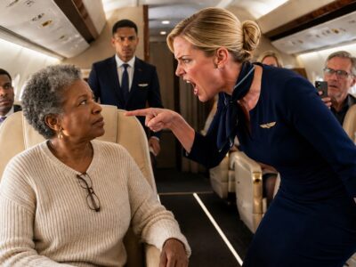 “You Look Homeless!” Crew Drags Black Woman to Economy — Her Airline CEO Son Is Watching All Along