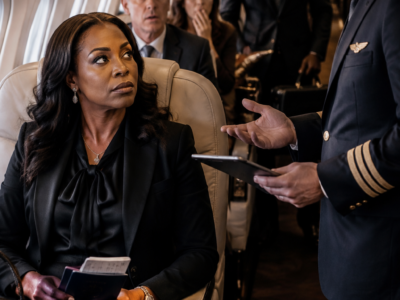 Pilot Tells Black Woman to Change Seats — Unaware She’s the Billionaire Who Owns the Plane