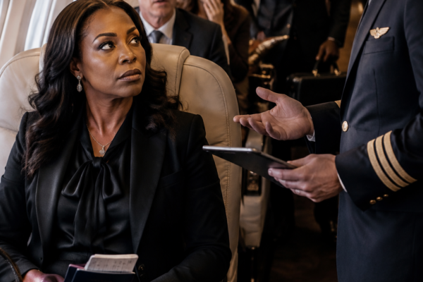 Pilot Tells Black Woman to Change Seats — Unaware She’s the Billionaire Who Owns the Plane