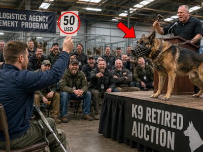 Rejected Dog At Auction Is Bought By A Young Navy SEAL, And What Happens Next Moves Everyone