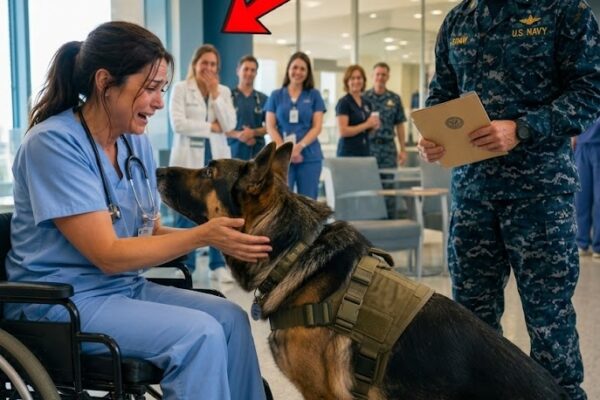 The Paralyzed Navy Nurse Missed Her Military K9 for Years Until the Navy Gave Her One Last Chance