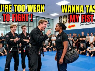 3 Black Belts Ridiculed a Black Woman on Her First Day — She Submitted All 3 in Under a Minute