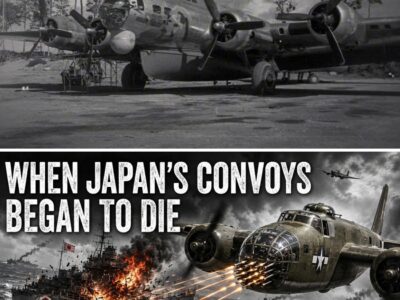 Japanese Pilots Were Horrified When Eight Gun B-25s Ripped Their Convoy Apart