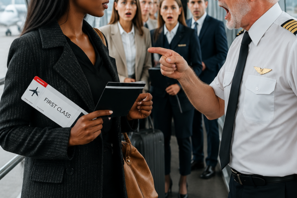 Pilot Refuses to Let Black Woman Board—Unaware She Bought the Airline Hours Earlie