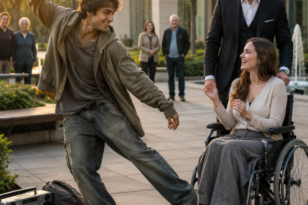 A Homeless Boy Danced for a Billionaire’s Disabled Daughter—No One Expected What Happened Next