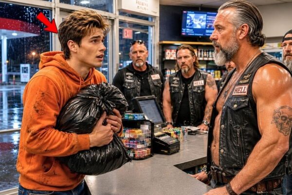“Please Help Me!” A Man Rushed Into a Gas Station—What He Hid Stunned the Hells Angels