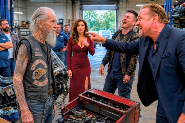Thugs Trashed a Old Man’s Garage—They Didn’t Know He Was the Most Feared Hells Angel