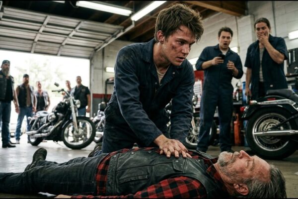 A Homeless 20-Year-Old Risked His Only Job to Save a Biker—Then 300 Hells Angels Arrived