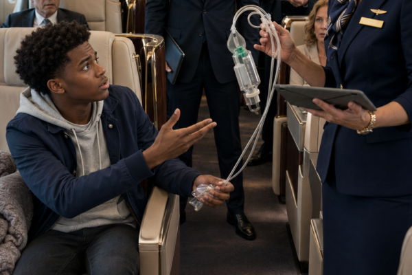 Flight Attendant Rips Oxygen From Black Teen His Fathers Next Move Shook the Entire Airline Industry