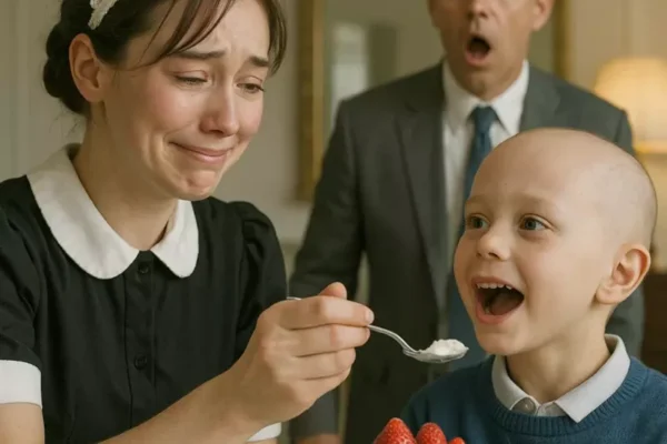 The millionaire’s daughter had three months to live—until the maid’s shocking action changed everything