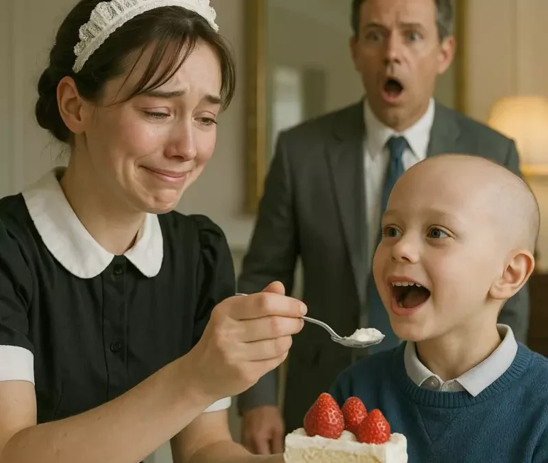 The millionaire’s daughter had three months to live—until the maid’s shocking action changed everything