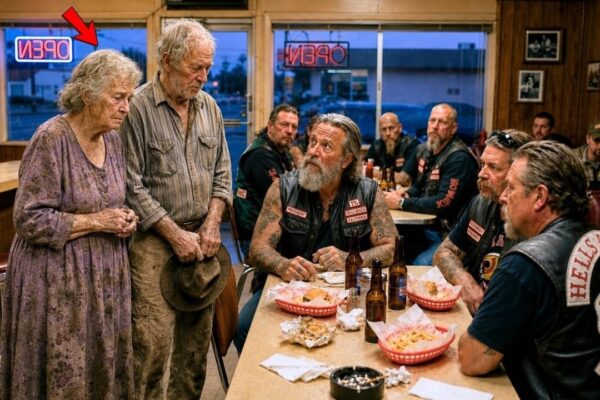 Frail Widow Begged a Hells Angels Boss for Leftovers — What He Did Changed Her Life Forever