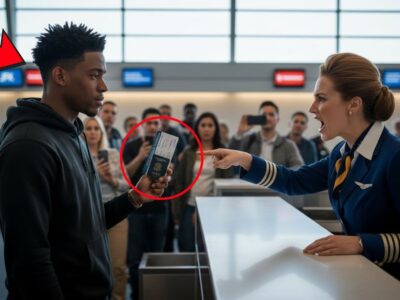 Flight Attendant Grabs Black Teen’s Ticket—He Laughs When the Airline Board Calls Him the Boss 