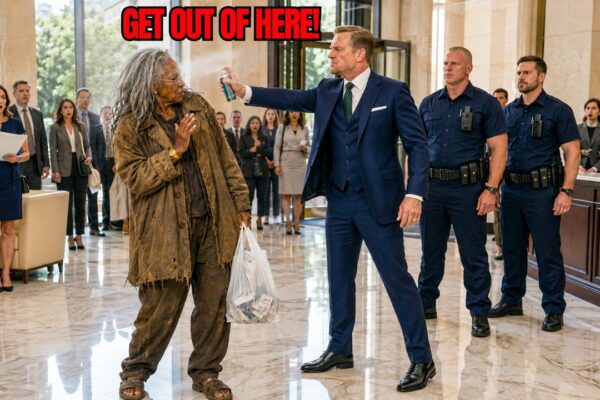 Staff Throw Old Homeless Woman Out of Bank Lobby — She Was Their Billionaire Owner in Disguise