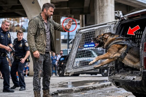 The Military K9 Obeyed No One — Until a Homeless Navy SEAL Gave One Command