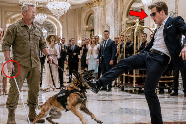 Arrogant Heirs Humiliated a Blind Veteran’s Guide Dog—Unaware He Was an Elite Black Ops Sniper