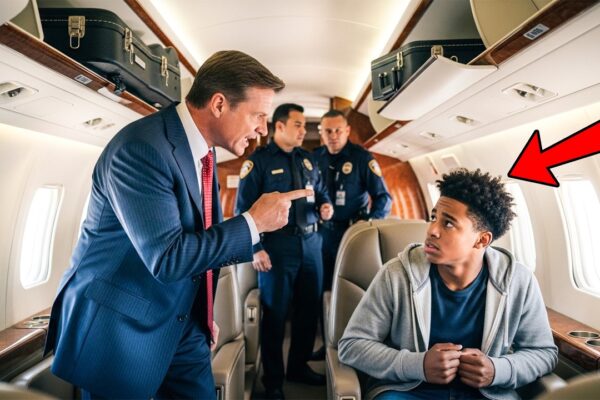 White Passenger Calls Security on Black Teen — Plane Goes Silent When Pilot Steps In