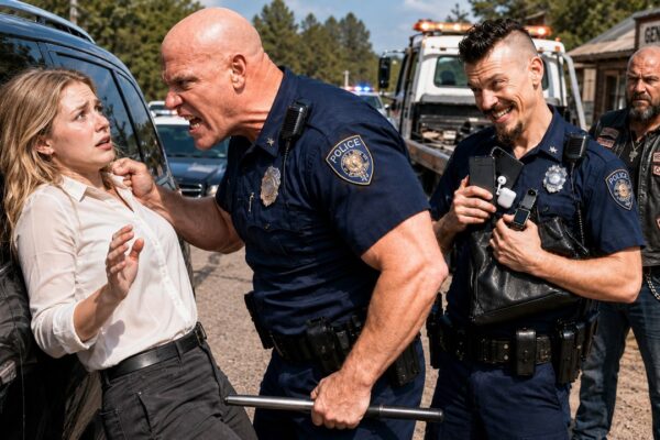 Cops Pull Over Hells Angels Wife Demand Money… Moment Later 2000 Bikers Arrived and Shock Everyone