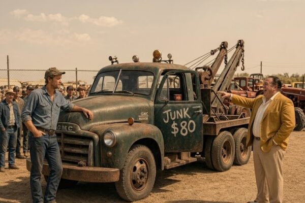 They Laughed at His $80 Junk 1950 GMC Wrecker — What Was Behind the Seat Belonged to a Lost Soldier